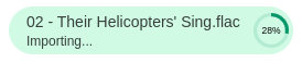 Local file upload progress