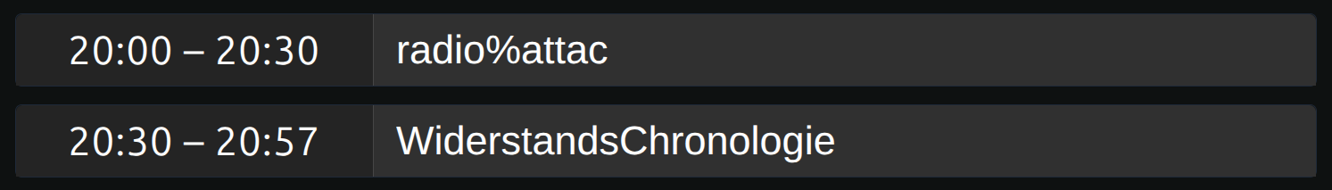 Upcoming episodes