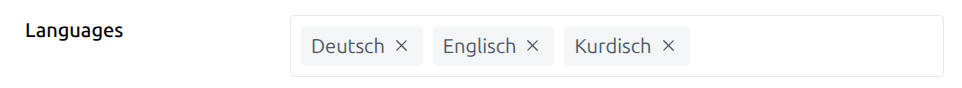 Episode languages