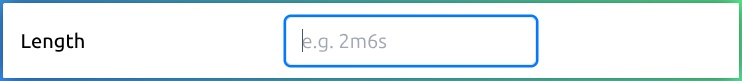 Duration field