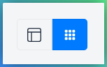 Buttons to change show list appearance